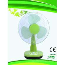 Ventilador colorido del escritorio de la fan de tabla de 16 pulgadas 110V (SB-T-DC40O)